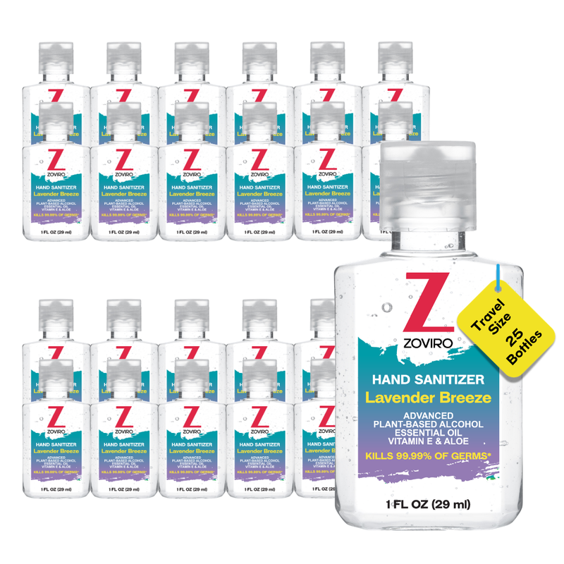 Hand Sanitizer Gel 1oz · 25 Pack