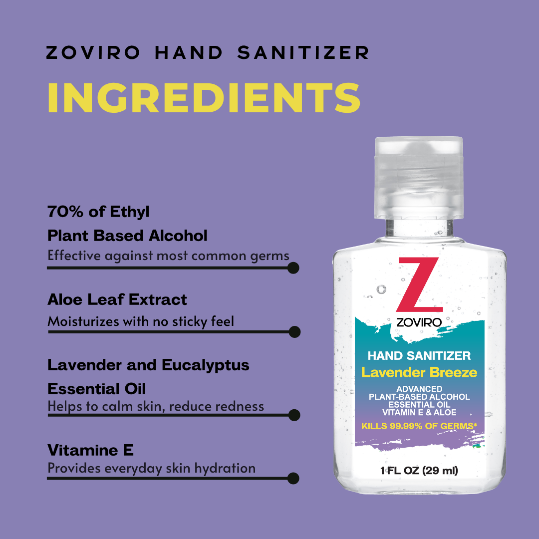 Hand Sanitizer Gel 1oz · 100 Pack
