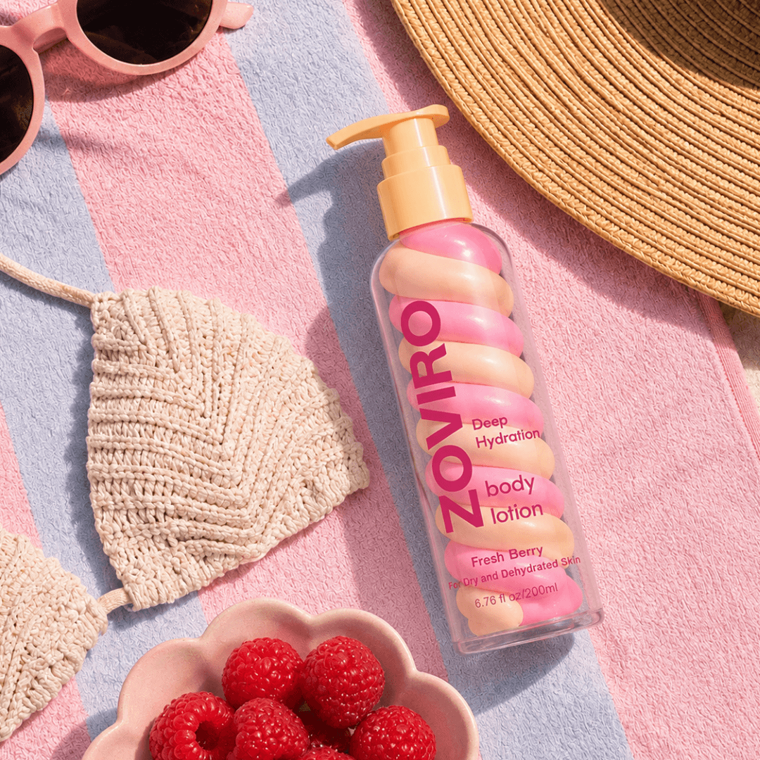 Hydration Body Lotion for Dry & Dehydrated Skin, Deep Moisturizing Lotion with Glycerin & Hyaluronic Acid, Non-Greasy, Fast Absorbing, 6.76 fl oz