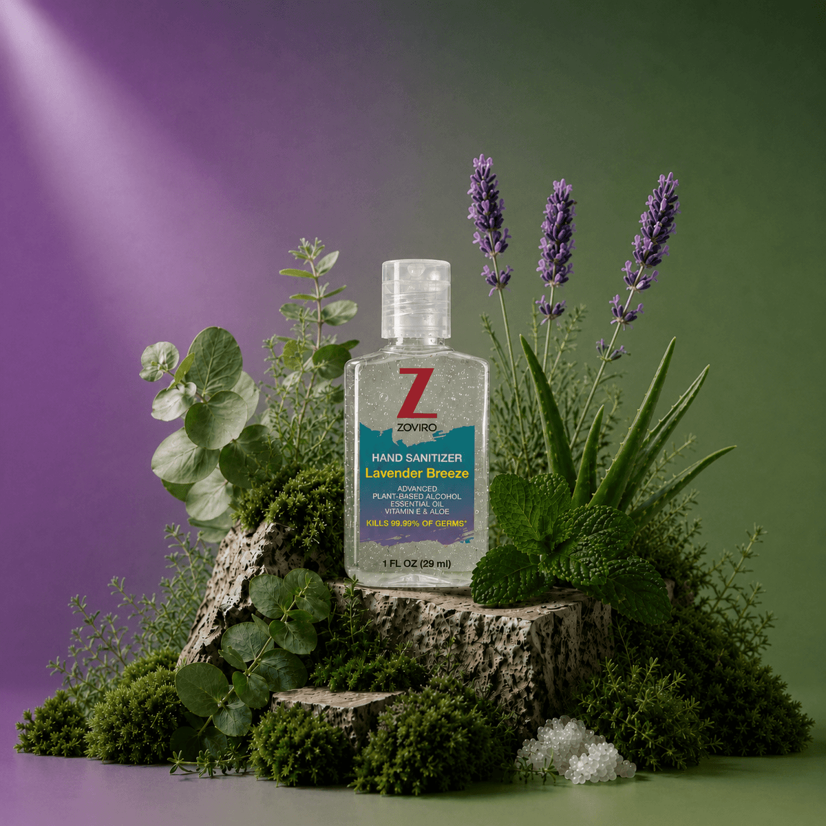 Hand Sanitizer Gel 1oz · 100 Pack