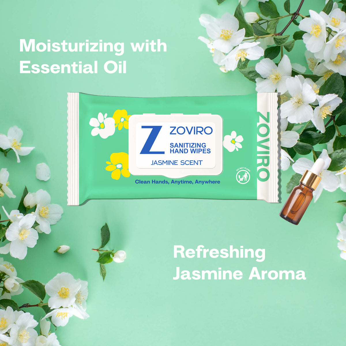 Jasmine Hand Sanitizing Wipes · 6 Pack – image 7